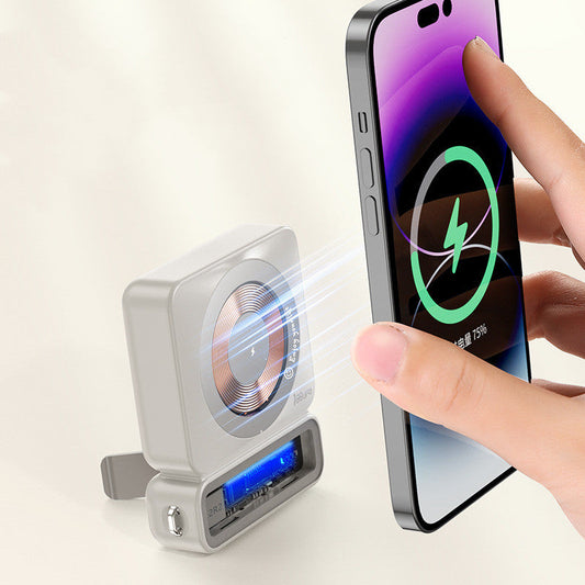 10000mAH Large Capacity Magnetic Charging Power Bank