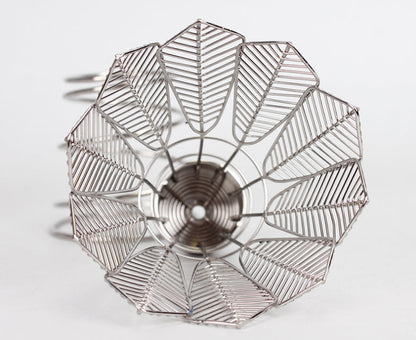 Creative Stainless Steel Badminton Shaped Pen Holder, for Home, Office and Gifts