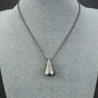 Titanium Droplet Mini Pill Box - Waterproof Travel Case