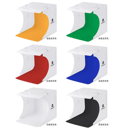 23cm Mini Photo Studio Lightbox with Soft Light for Stunning Jewelry & Product Shots