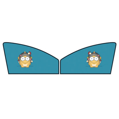 2-Piece Universal Car Side Window Sun Shades with UPF40, for Sedan, SUV, Truck