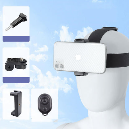 Head-Mounted Mobile Phone Stand