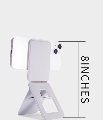 Magnetic Adsorption Folding Invisible Triangle Bracket Pocket Phone Stand