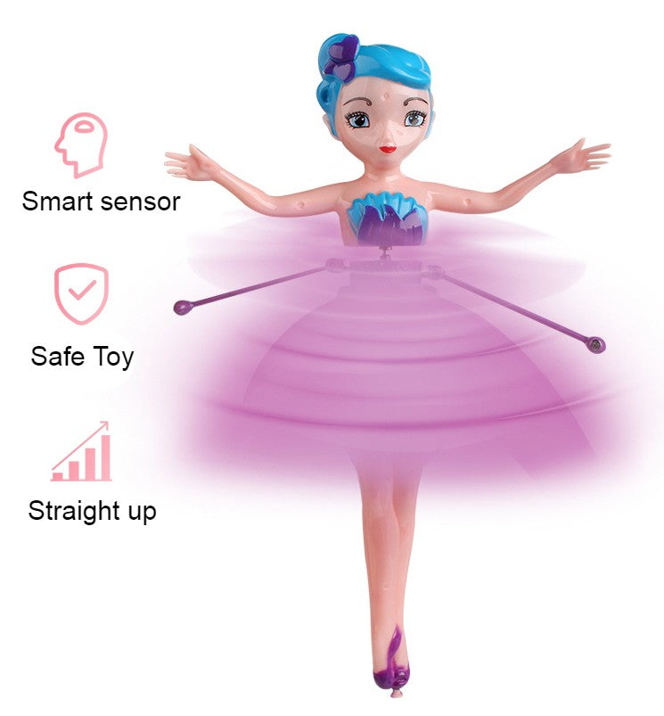 Flying Fairy/Airplane with Infrared Induction Remote Control, Creative Gift for Girls & Boys