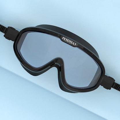 Anti-fog Swim Goggles With Prescription, Up to -7.0, No Leaking, Crystal Clear & 180¬∞ Panoramic Vision, With Protective Case