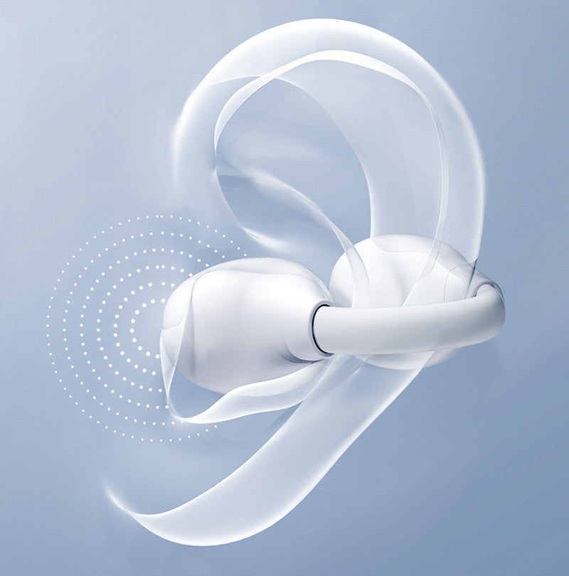 Half-Ear Clip Half-In-Ear Sports Bluetooth Earphones