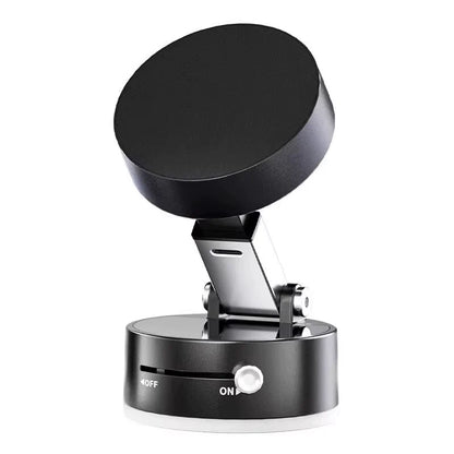 Magnetic Suction Phone Holder: 360¬∞ Rotating, Foldable, Selfie-Ready, Desk-to-Car Mount