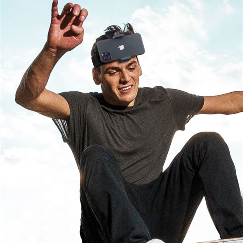 Head-Mounted Mobile Phone Stand