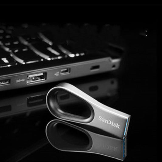 Loop USB 3.0 Flash Drive, with 130MB/s Transfer Speed and Password Security, for Study and Work