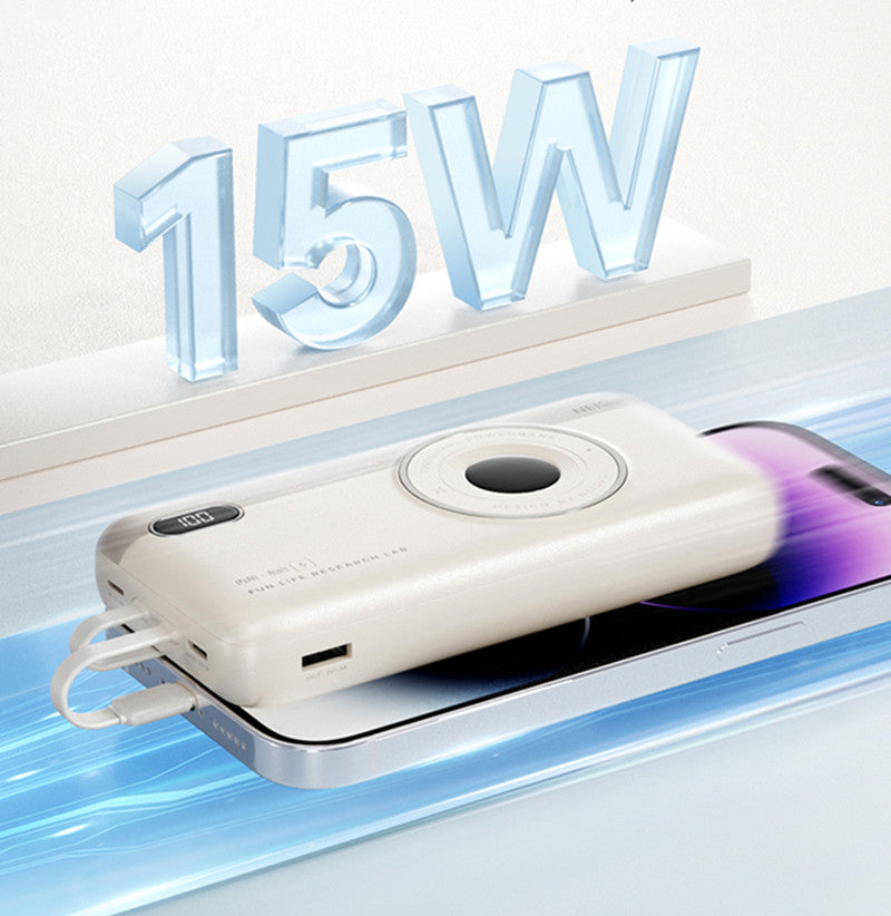 20000mAh Built-In Cable Fast Charging Power Bank