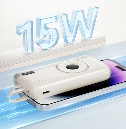 20000mAh Built-In Cable Fast Charging Power Bank