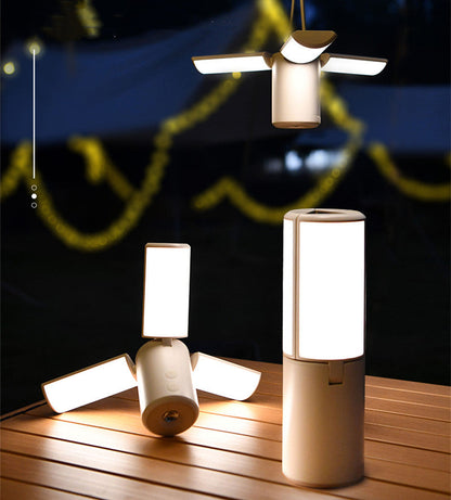Solar Outdoor Camping Light Super Long Life Rechargeable Tent Light