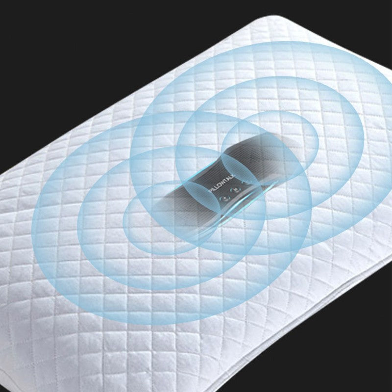 Portable & Rechargeable Under-Pillow Bluetooth Speaker, with HD Microphone, Timing System and Night Light, for Rest, Driving and More