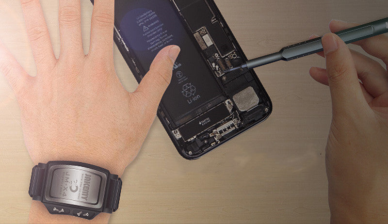 Portable Compact Pen-Shaped Magnetic Screwdriver
