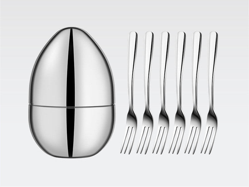Exquisite Stainless Steel Fruit Fork Set