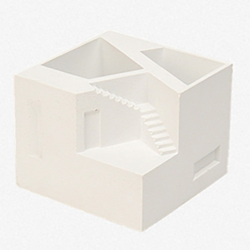 Creative Miniature Building Pen Holder & Desktop Decoration, for Pencils, Makeup Brushes, Toothbrushes & More