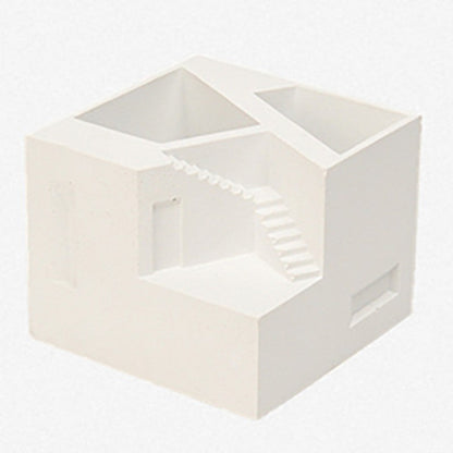 Creative Miniature Building Pen Holder & Desktop Decoration, for Pencils, Makeup Brushes, Toothbrushes & More