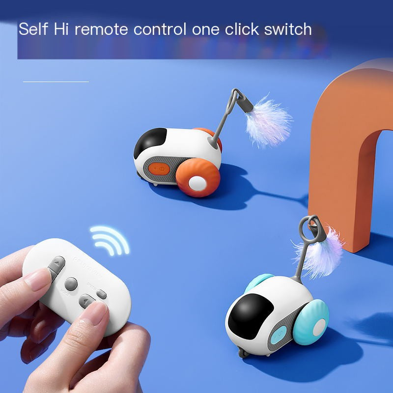 Cat Chase Car – Smart Automatic Rolling Cat Toy for Fun, Exercise & Playtime
