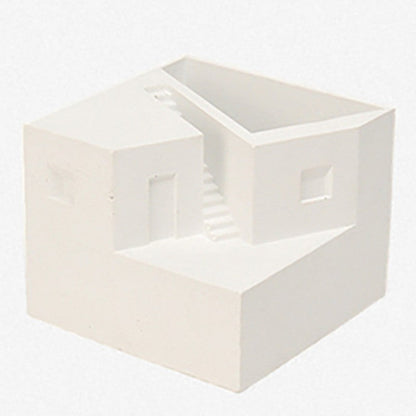 Creative Miniature Building Pen Holder & Desktop Decoration, for Pencils, Makeup Brushes, Toothbrushes & More