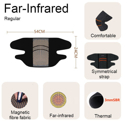 Far Infrared Thermal Knee Warmer, with Super Warm Fabric & Bionic Carapace Design, for Winter, Travel & Outdoors