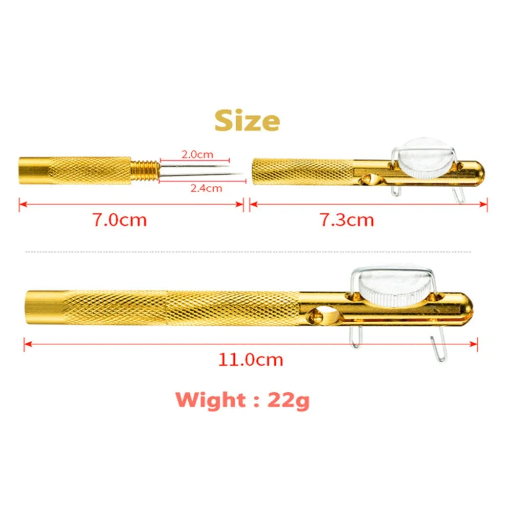 Fishing Knot Quick Tying Tool Line Snip Hook Nipper Tie Knotter Multi-Function Outdoor Quick Fishing Line Knot Tool