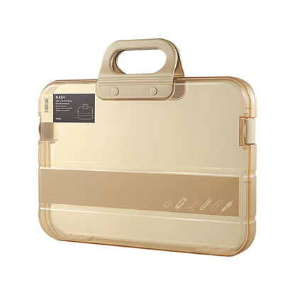 Large Capacity Waterproof Transparent File Box