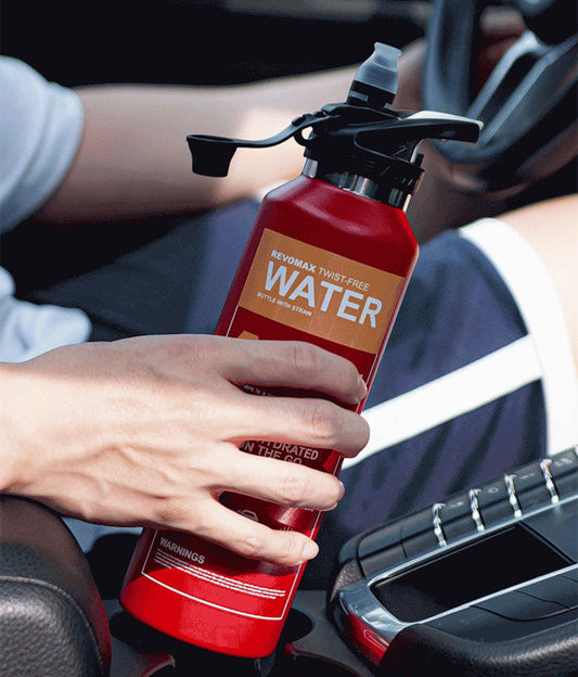 Creative Fire Extinguisher Threadless Sports Straw Cup (592ml)