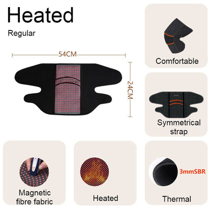 Far Infrared Thermal Knee Warmer, with Super Warm Fabric & Bionic Carapace Design, for Winter, Travel & Outdoors