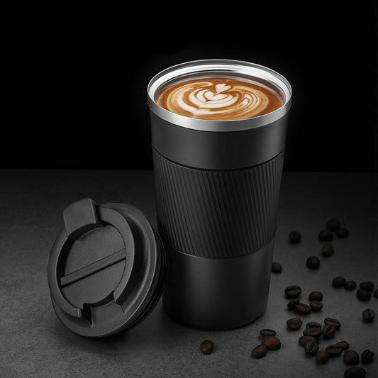Stainless Steel Insulation Mug, with Spout Lid, Leak-proof Design and Large Mouth for Easy Cleaning