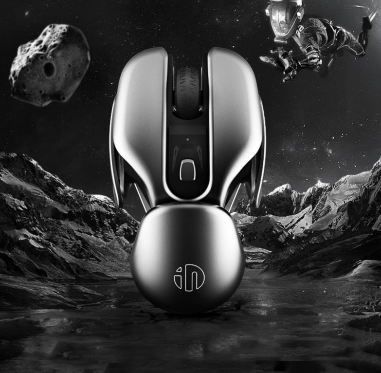 Rechargeable Wireless Mouse with Three DPI Adjustable, Mute Design, Al ...