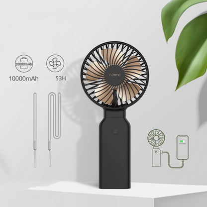 10000 Mah Power Bank Folding Handheld Fan