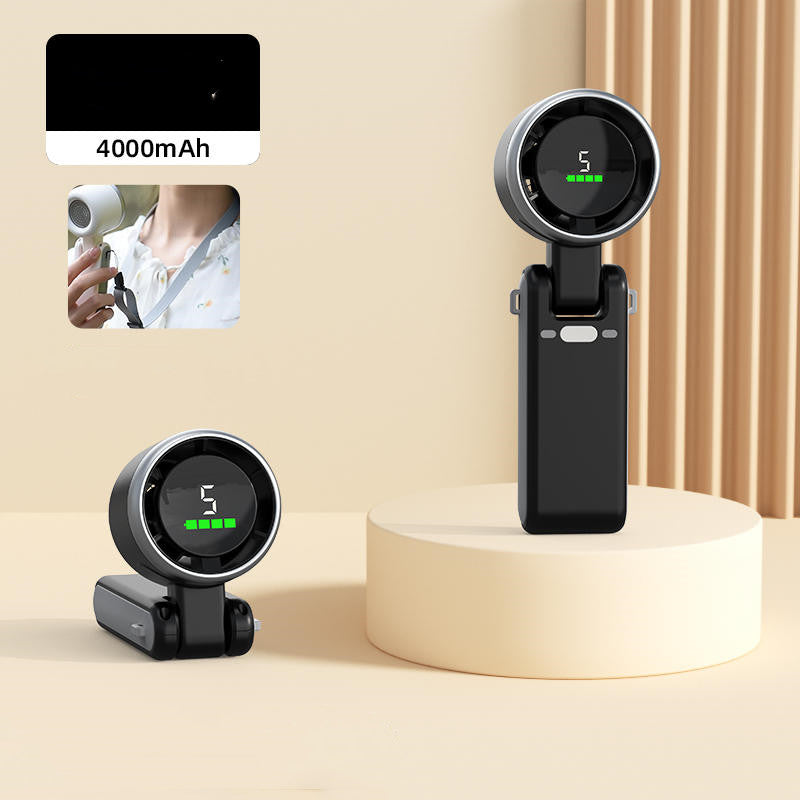4000mAh Turbocharged Handheld Mini Fan