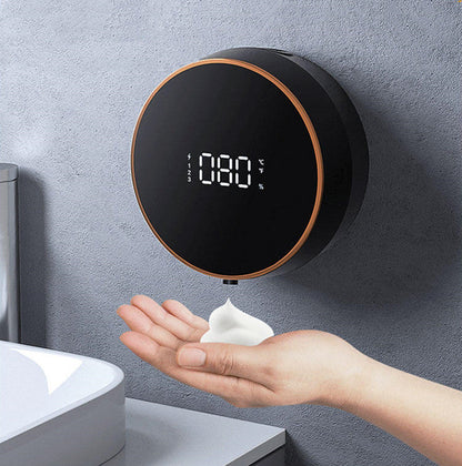 Punch-Free Wall-Mounted Smart Sensor Foam Machine