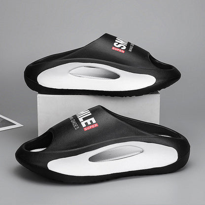 Non-Slip The-Feeling-Of-Stepping-On-Feces Slippers For Men