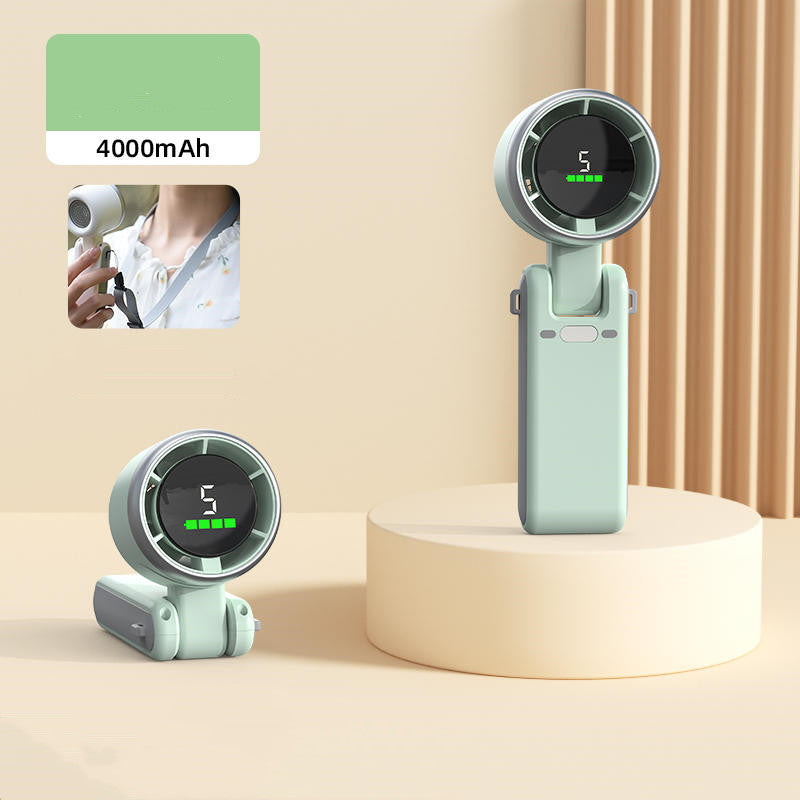 4000mAh Turbocharged Handheld Mini Fan