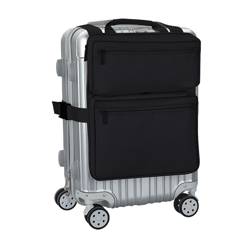 20-inch Luggage with Additional Bag, Foldable Carry-on Hanging Bag