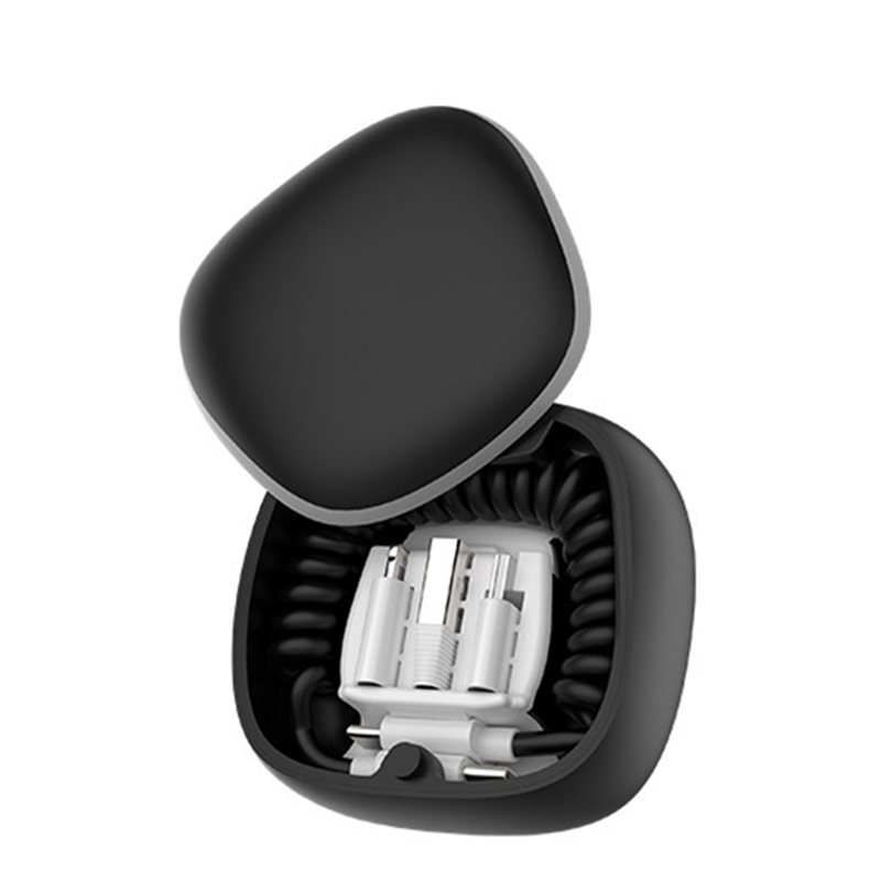 All-in-one spring cable power bank Type-c Android lightning storage box Emergency mini power bank