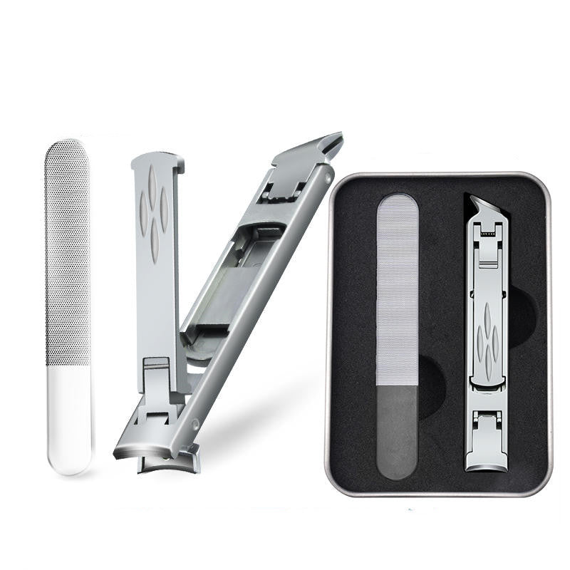Folding Double-Headed Nail Clipper Portable Set