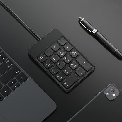 Portable USB Wireless 18 Keys Numeric Keypad for Laptops