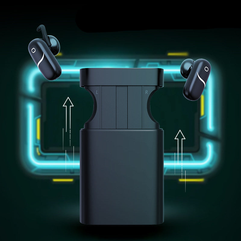 2-in-1 Wireless Bluetooth Earbuds & Power Bank, with Automatic Storage Case and Battery Indicator, for Work & Study