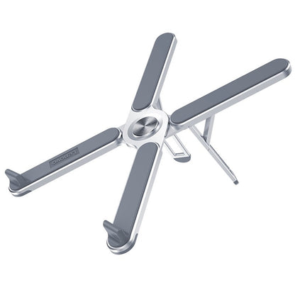 Portable Collapsible Aluminum Laptop Stand, with Adjustable Height, for Laptops Computers