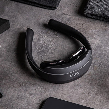 Foldable Wireless Smart Neck Massager with Heating Function, 5 Massage Modes and Low-frequency Pulse Technology, for Neck, Muscle, Shoulder & Cervical Pain Relief