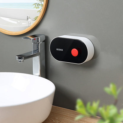 Hole-free Wall-Mounted Drainage Flip-Top Soap Box