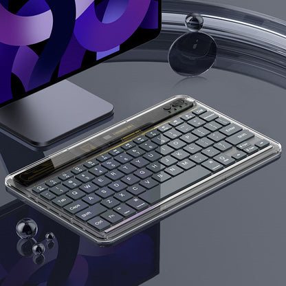 Transparent Wireless Bluetooth Keyboard