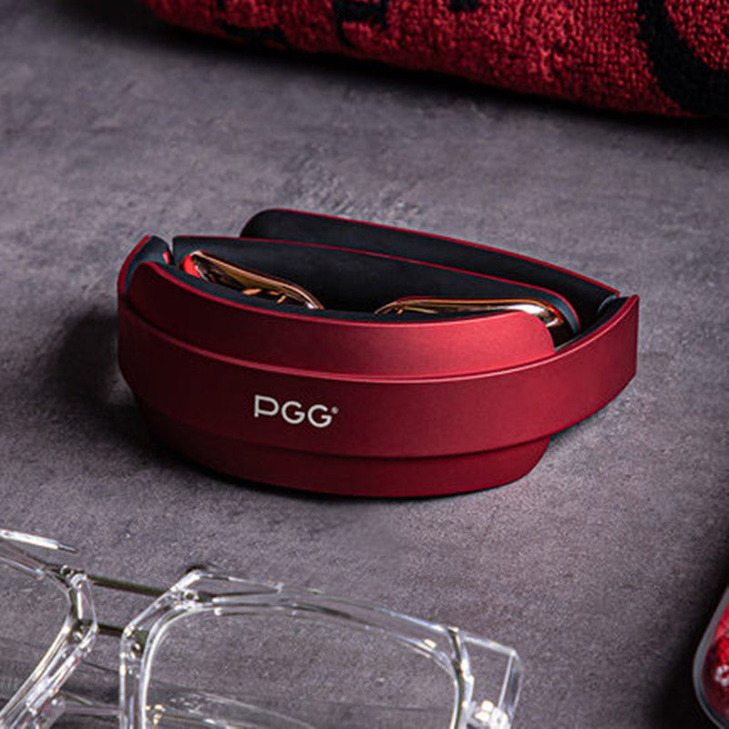 Foldable Wireless Smart Neck Massager with Heating Function, 5 Massage Modes and Low-frequency Pulse Technology, for Neck, Muscle, Shoulder & Cervical Pain Relief