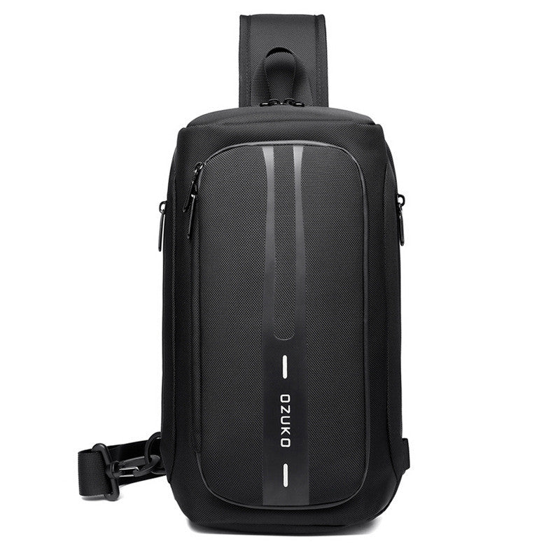 Multifunctional Men's Sports Waterproof Sling Bag
