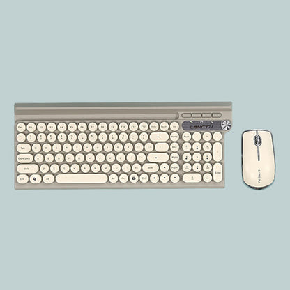 Wireless Silent Keyboard And Mouse Set