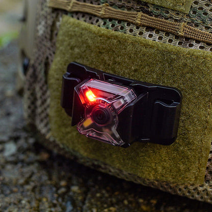Mini Portable Rechargeable Headlamp, with Headband & Bike Stand Set, for Camping, Cycling & More