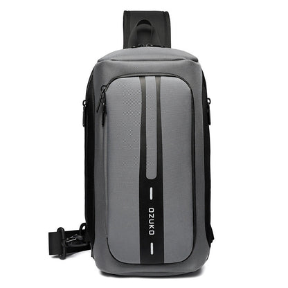Multifunctional Men's Sports Waterproof Sling Bag