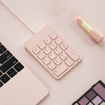 Portable USB Wireless 18 Keys Numeric Keypad for Laptops